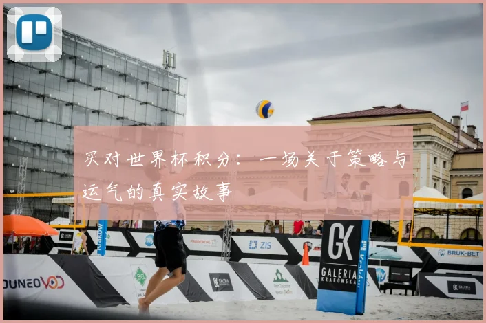 买对世界杯积分:一场关于策略与运气的真实故事