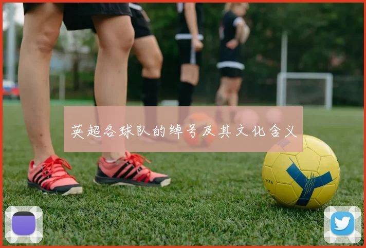 英超各球队的绰号及其文化含义