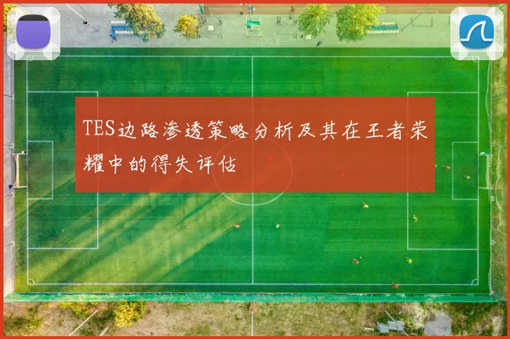 TES边路渗透策略分析及其在王者荣耀中的得失评估